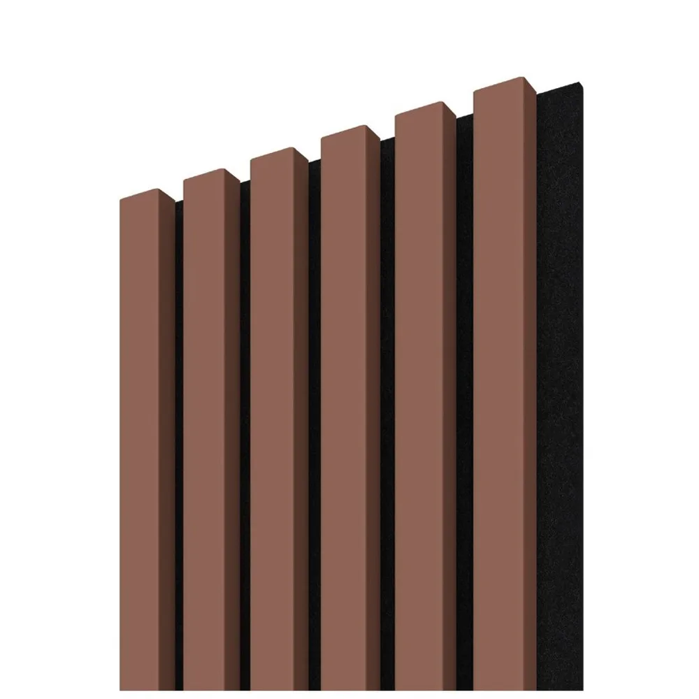 Akustický panel v odstínu terakota
