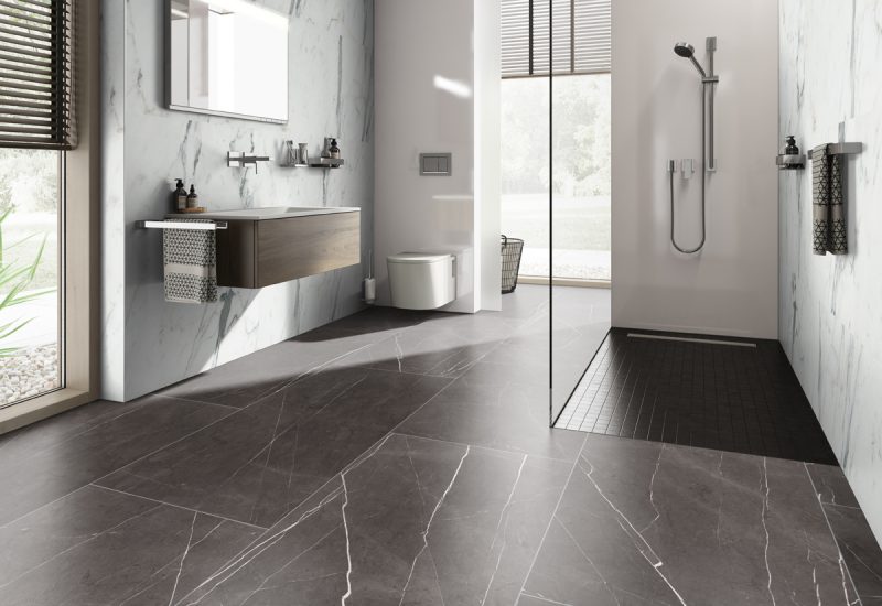 Carrara Vained White